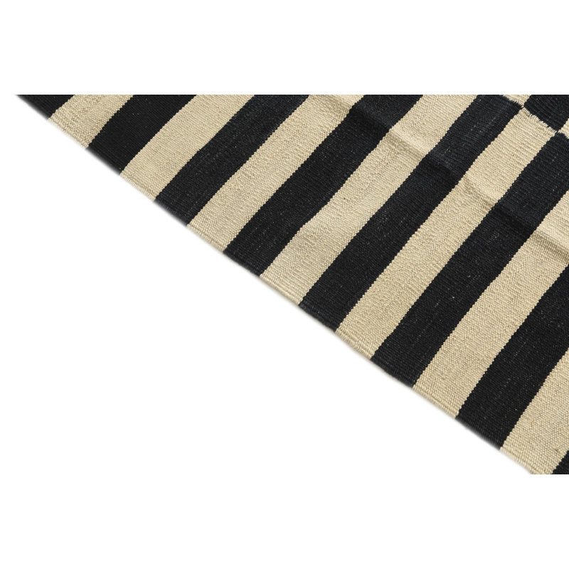 Tapis noir et blanc Jessen