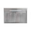 Hotte sous-armoire 29,75 po 500 CFM convertible en acier inoxydable