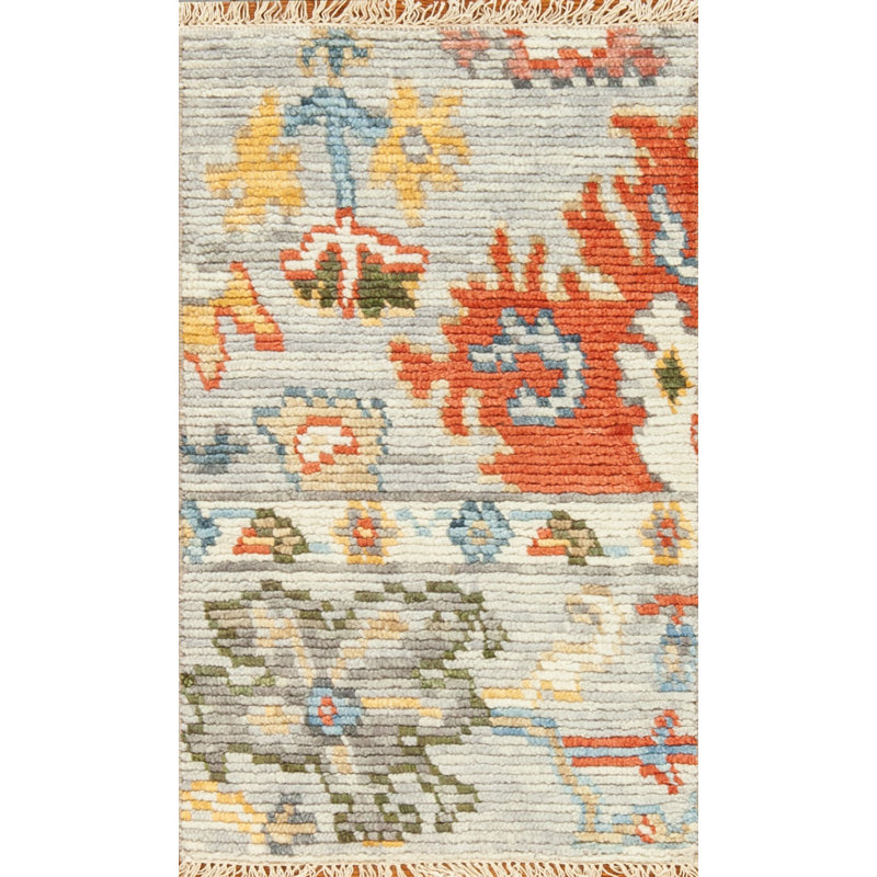 Cascade Hand Knotted Area Rug, Rectangle 8' x 10'
