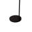 Eckehard 75.6'' Black Arched Floor Lamp-259637530