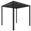 8 pi L 8 pi. Pergola en aluminium avec auvent