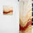 Gold And Red Soft Wave Fusion - Modern Curtain - Velvet Room Darkening - 1 panel-107827029