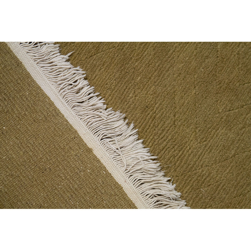 Wool Area Rug in Gold