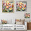 Jardin des tulipes - art mural tulipe-88544965-110956374
