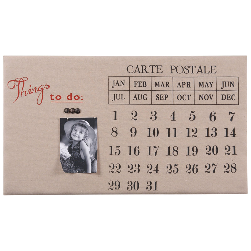 Tableau d’affichage mural eternal calendar/planner