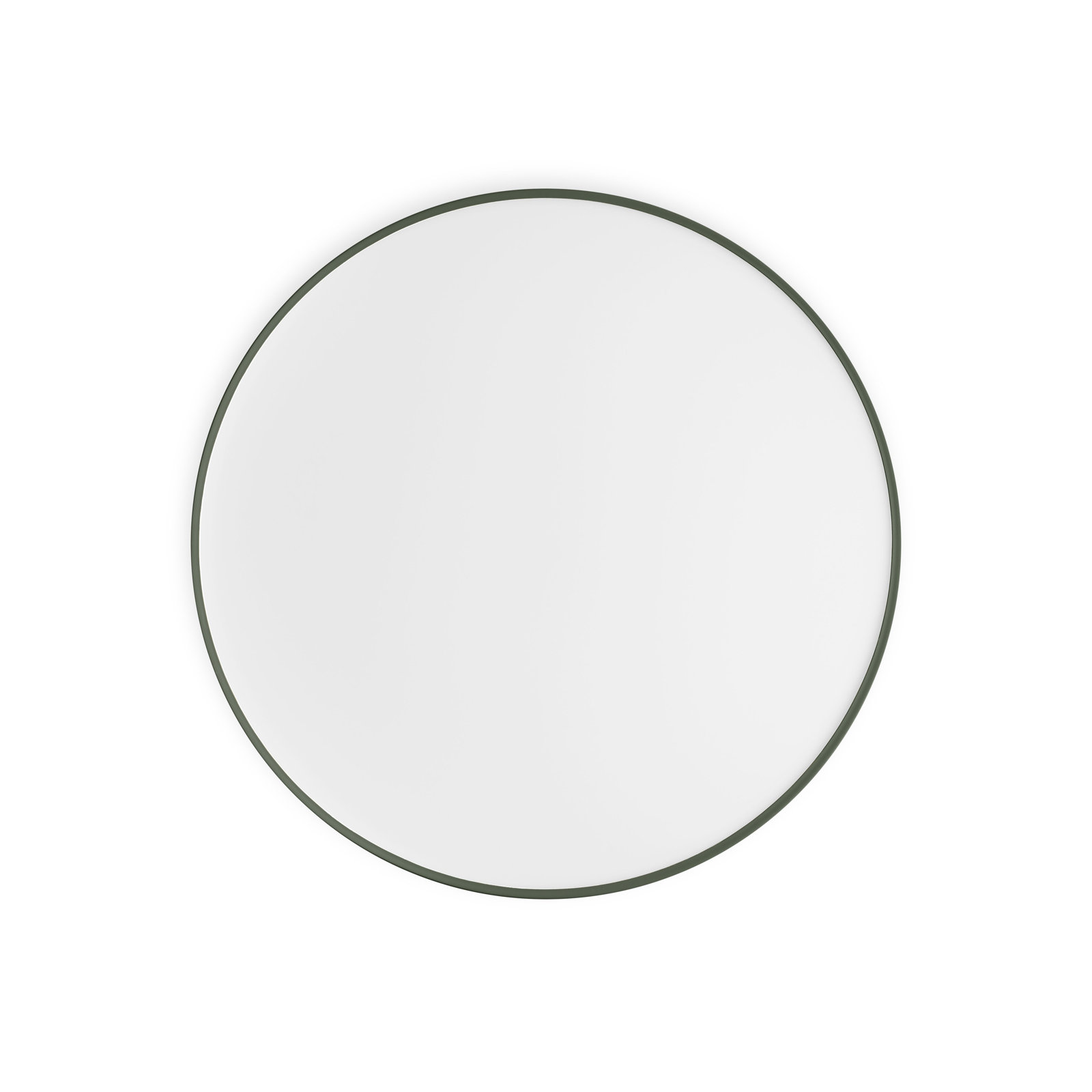 Bobber Single Light Glass LED Flush Mount, Gray Green, 4" H x 12" W x 12" D