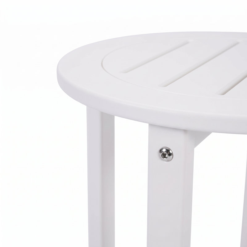 Table d'appoint résistante aux égratignures, White