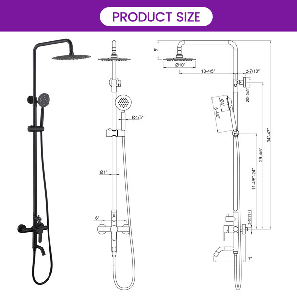 Dimensions du produit