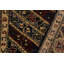 Tapis de couloir noir / brun en laine noué à la main 2 pi 9 po x 9 pi 8 po Grigori