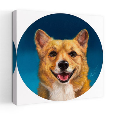 Art contemporain pour chien Barry