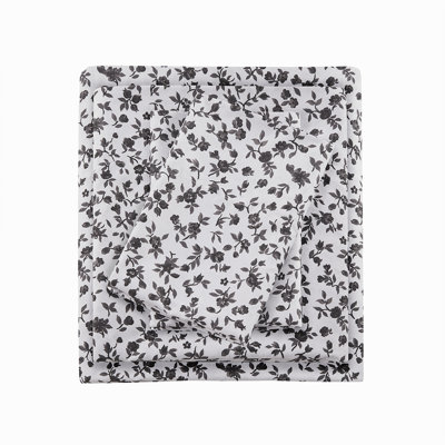 Ensemble de draps en microfibre imprimé 4 plis Gracie Mills Giselle
