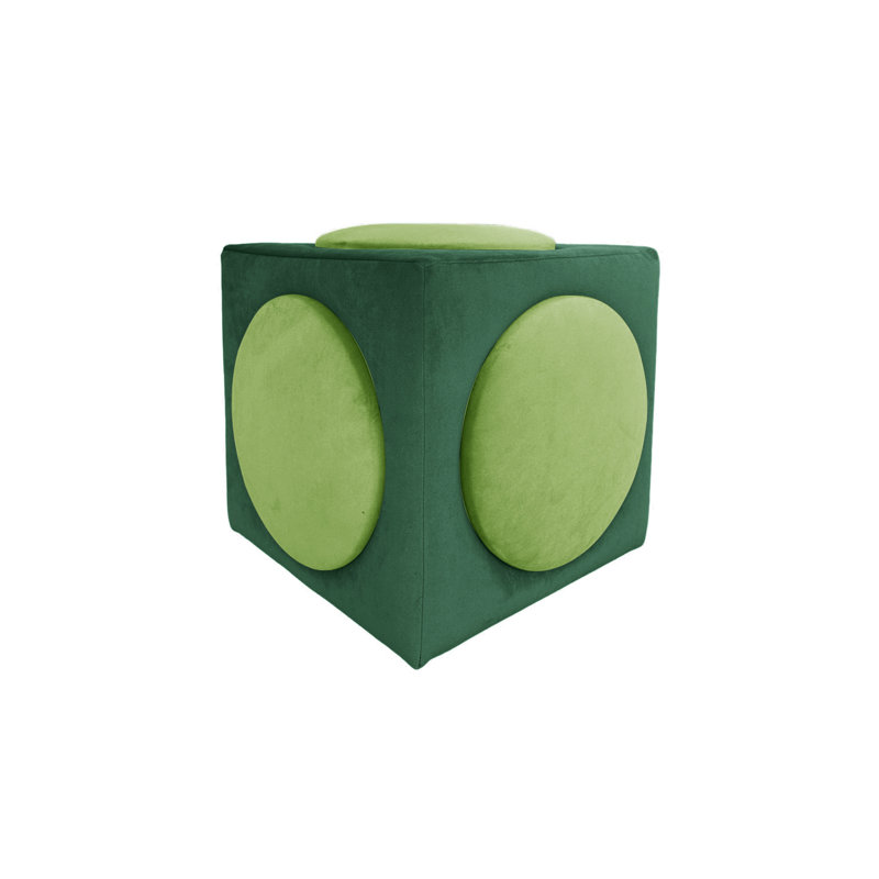 Monocle 42 Wide Ottoman, Green