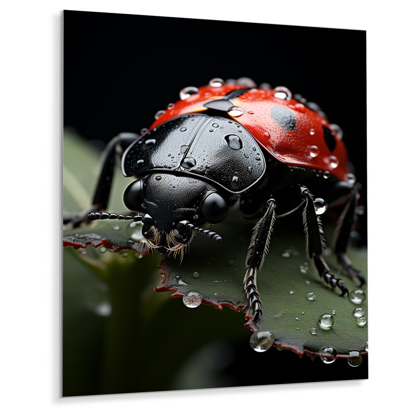 " Animal Ladybug I ", 40" H x 30" W x 1" D