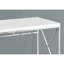 Bureau d'ordinateur, bureau personnel, ordinateur portable, travail, stratifié blanc brillant, contemporain-1848557973-1848557970