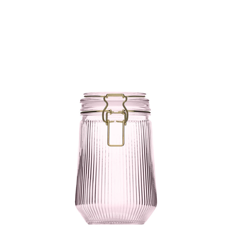 Boîte 10 petits pots Delancey, rose, Rose