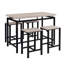 Ensemble repas à hauteur de comptoir pour 4 personnes-1973966502-1973966500