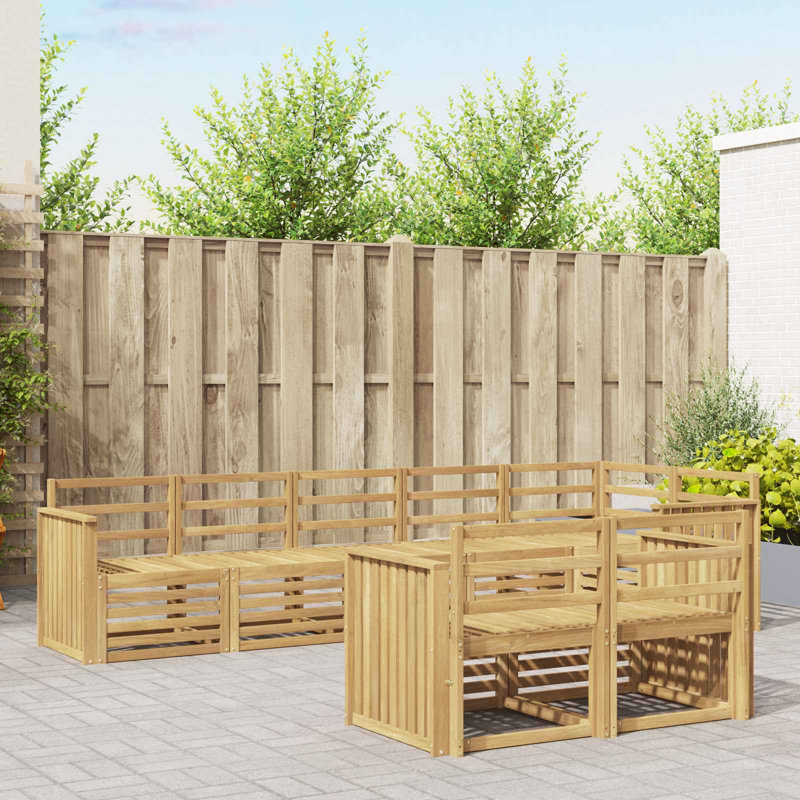 247cm Wide Patio Sofa, 8