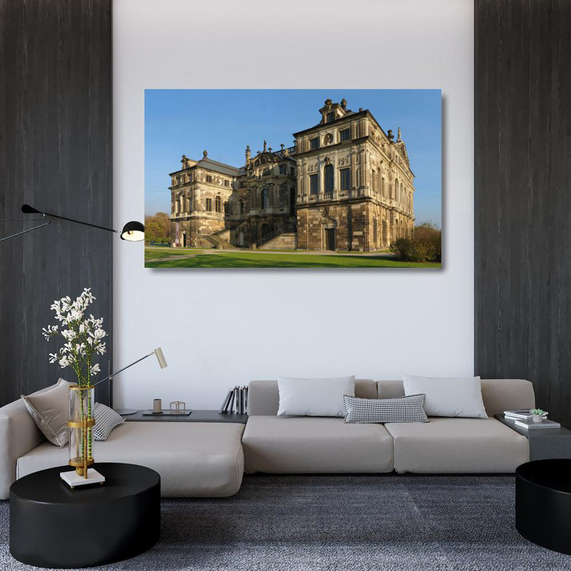 Dresden Palace, 29" H x 48" W