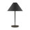 Lampe de salon pour chambre à coucher à 1 lumière Kelly Porterstler Contra au fini anthracite mat avec abat-jour gris anthracite mat