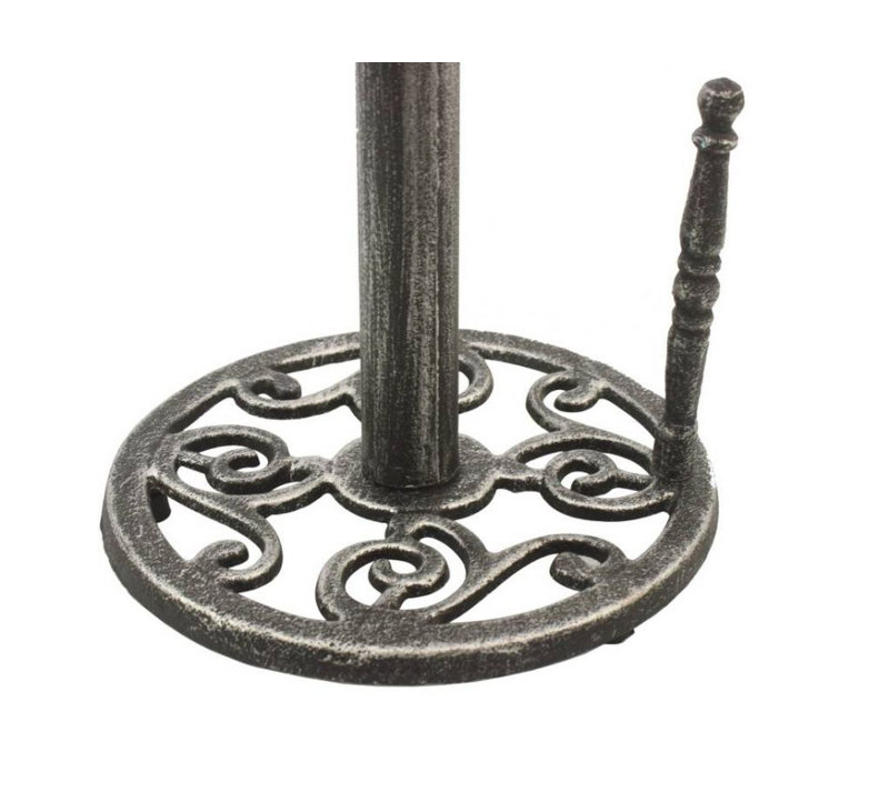 Porte-serviettes en papier autoportante Pfarr, Argent