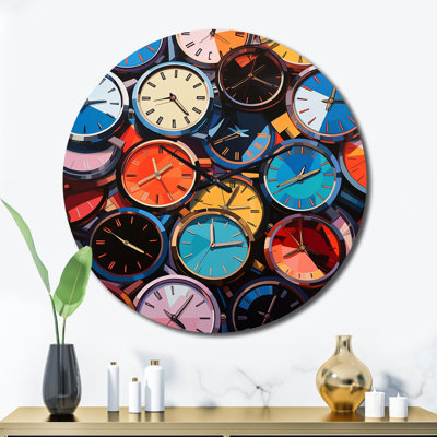 Luxury Watches Chronological Rhythms Wall Clock