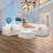 Kierran 6 Piece Chenille Modular Sectional-1934561149