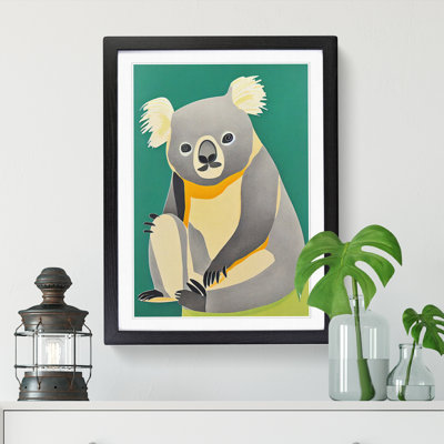 FRM-V0523-61X A Koala Bear - Single Picture Frame Print