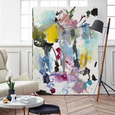 Reproduction d’art sur toile tendue « symphony i » par jodi fuchs