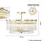 Azura 3 - Light Semi Flush Mount