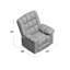 93.98cm Wide Chenille Standard Recliner-1816321716