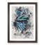 The Blue Butterfly Effect - Picture Frame Graphic Art-56924632-56924634