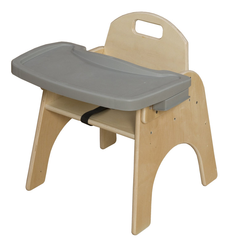 Chaise Woodie avec plateau réglable, 11 po