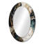 Pallavi, bleu, beige, marbré, Dreamscape I - miroir décoratif géométrique, miroir mural moderne, impression d'art en métal-1830537581-1830537576