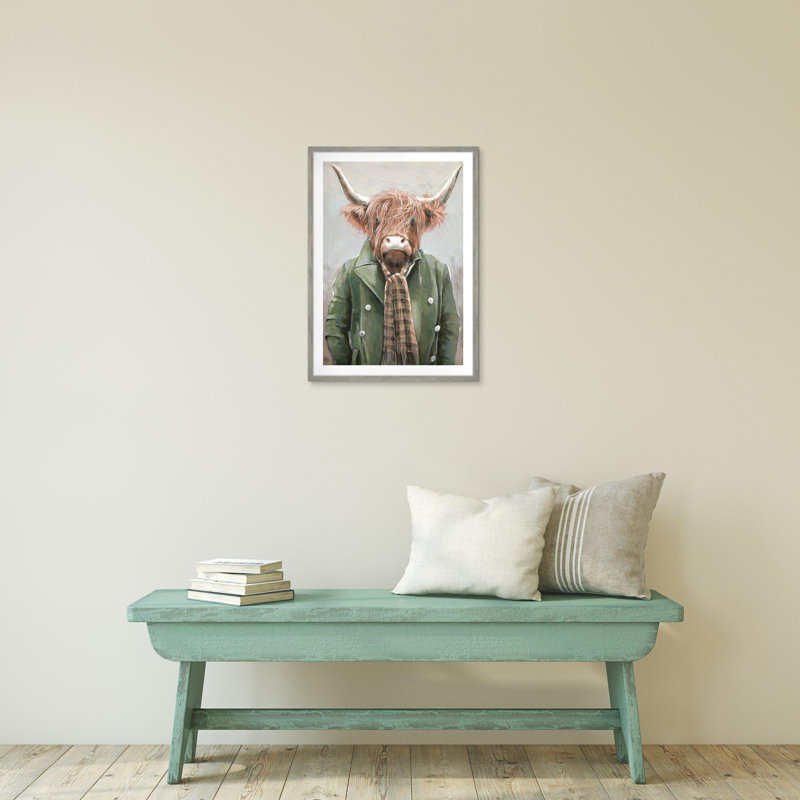 Angus - Highland Cow Framed Wall Art