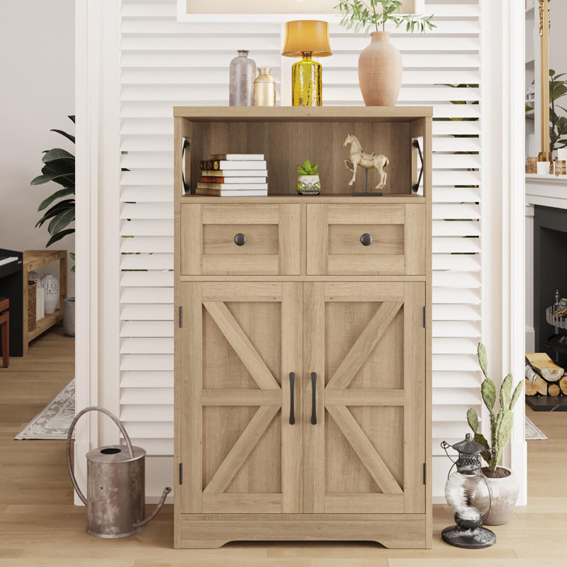 Armoire de rangement au sol, Vert