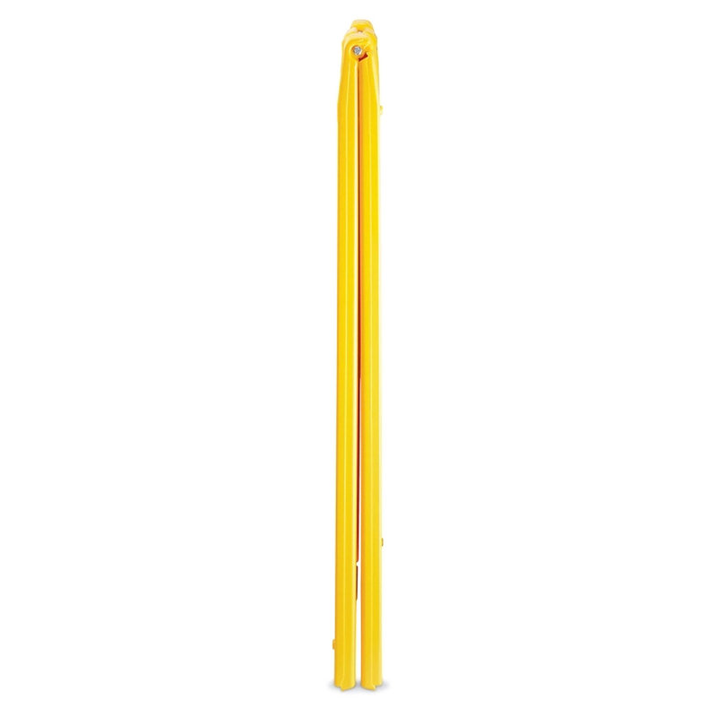 A-Frame Portable Folding Sidewalk Sign, Yellow
