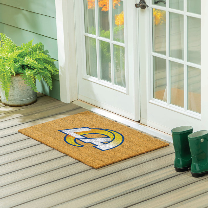 Grand tapis couleur coco Los Angeles Rams, 36 po x 24 po