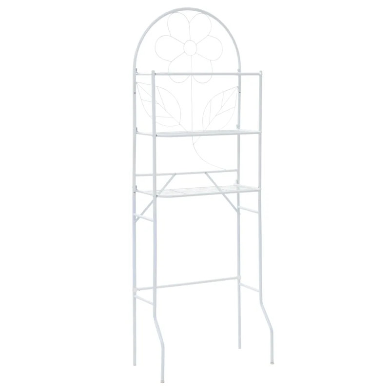 Mangrum Metal Over The Toilet Storage, White