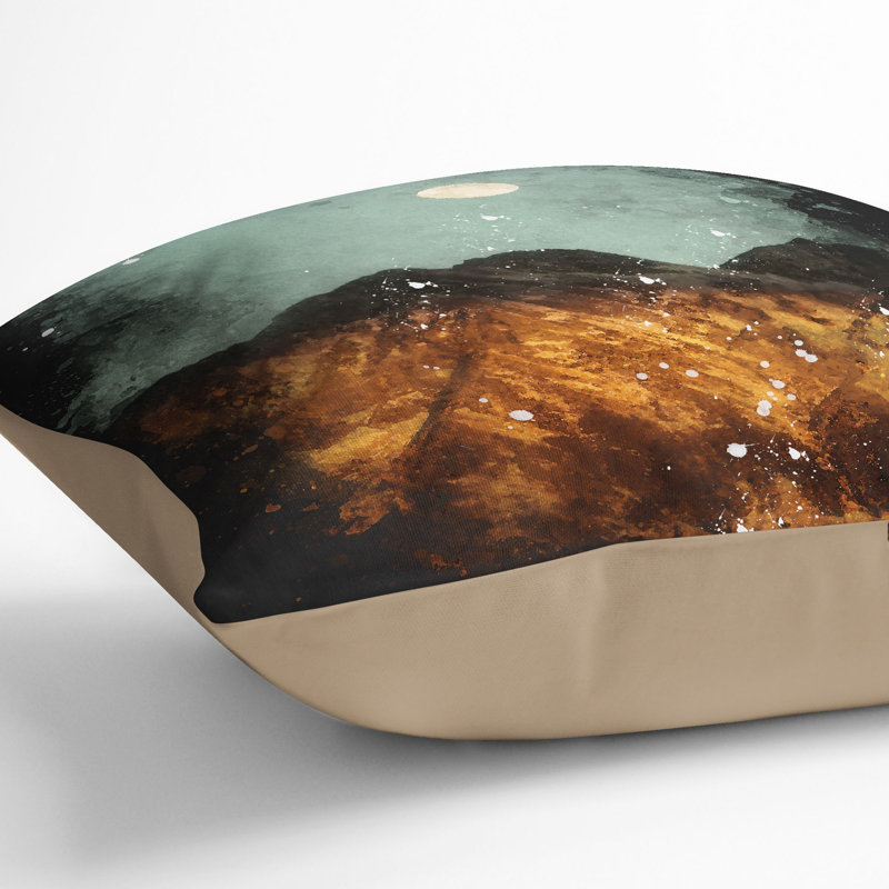 Square Cushion, Stone, 40cm H x 40cm W x 15cm D