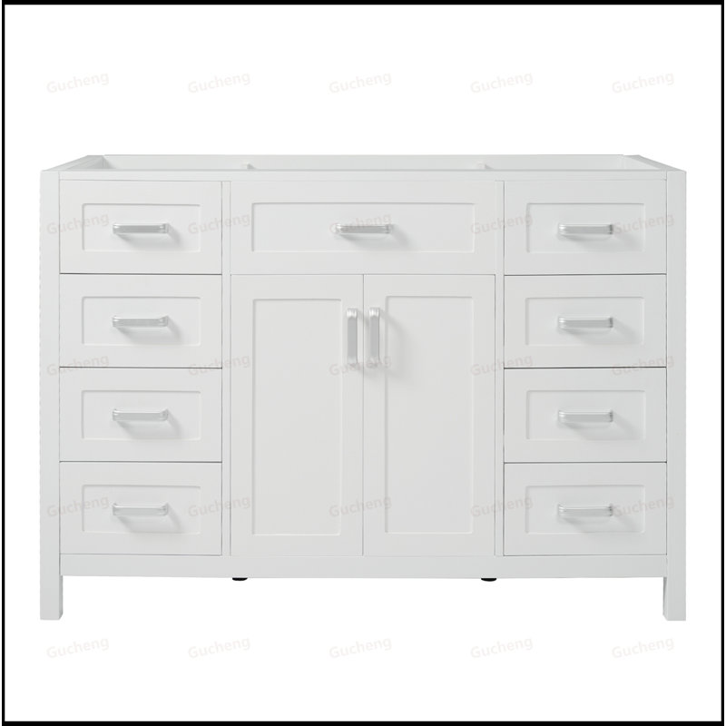Meuble-lavabo 47 po, armoire seulement, Blanc