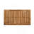 Outdoor Minimalist Acacia Wood Rectangle Bar Table Teak Finish