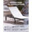 Aluminum Chaise Lounge Chair Outdoor with Wheels,Adjustable 5-Position Recliner and Full Flat Tanning Chair for Patio,Beach,Pool-628692091