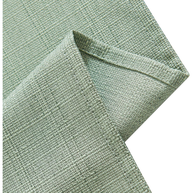 Rideaux de cuisine en lin, 28" W x 36" L, Green