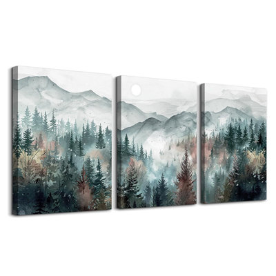 3 Piece Wrapped Canvas Print