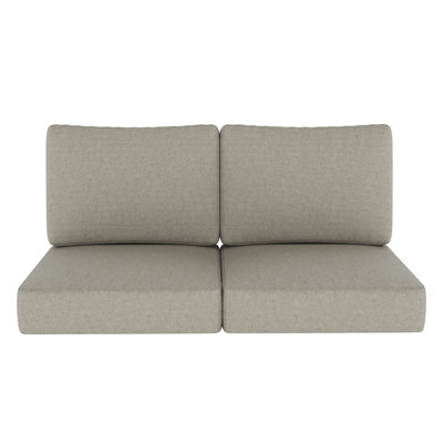 Sunbrella® Outdoor Loveseat Seat / Back Cushion