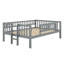 Triple Bed With Built-In Ladder,Slide And Guardrails-406409365