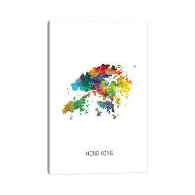 MTO2978-Carte de Hong-kong