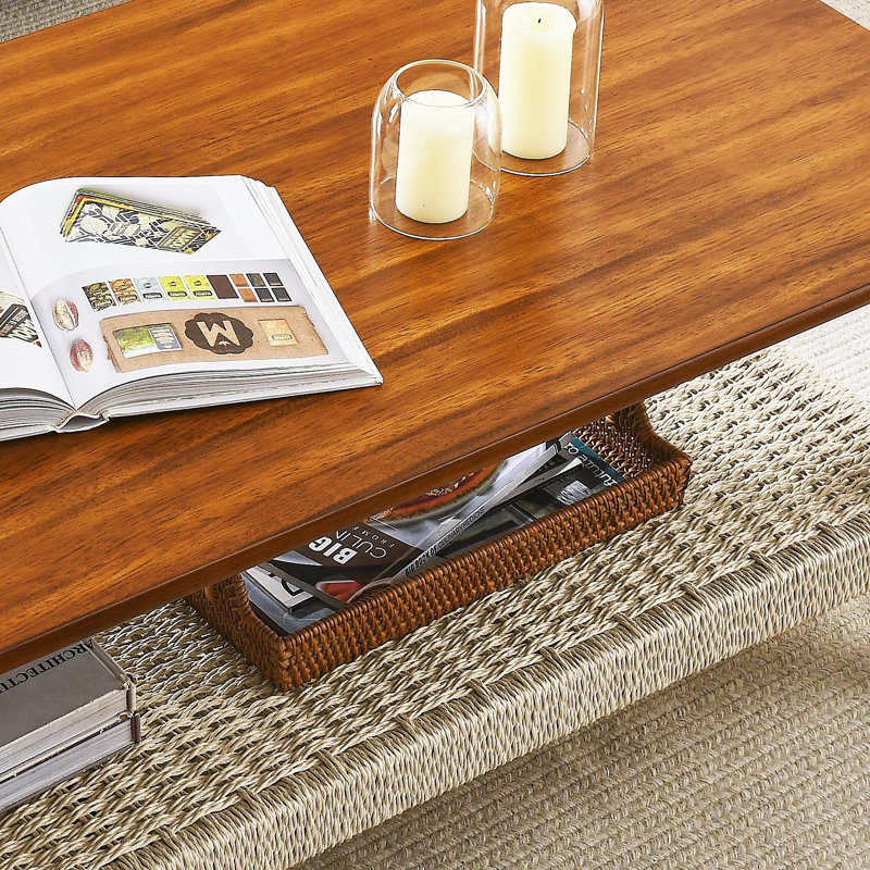 Table basse avec rangement