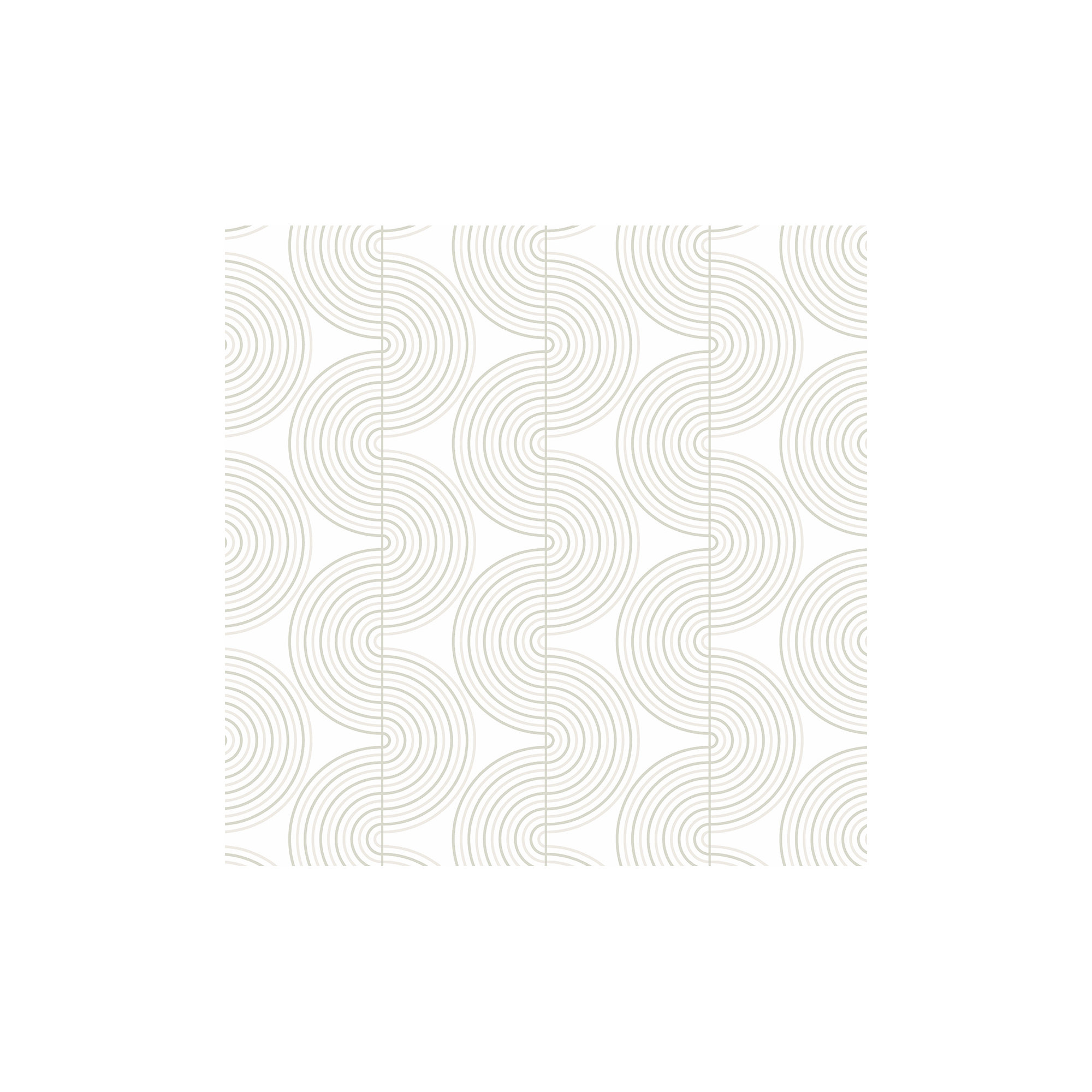 Cecile Mid-Century Peel & Stick Geometric Wallpaper, Beige