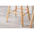 38.5" H Solid Wood Slat Back Counter Stool-30850180